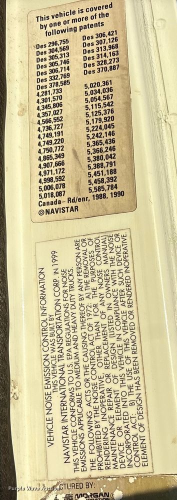 image for item ET7242 2000 International 4700 flatbed truck