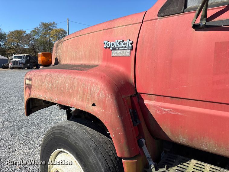 image for item ET7295 1994 GMC C7 crane truck