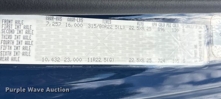 image for item ET8580 2015 Freightliner 108SD dump truck