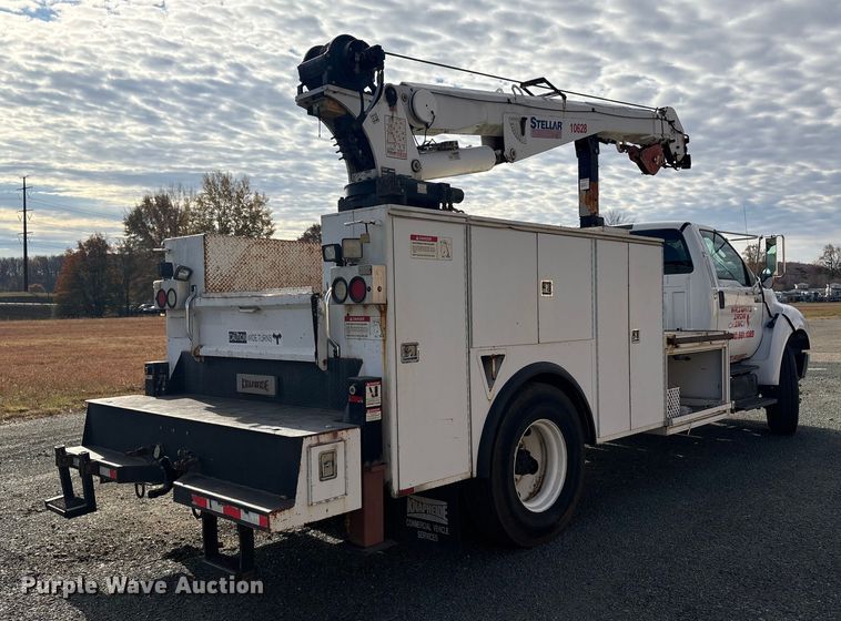 image for item ET8615 2011 Ford F750 Super Duty XL utility / service truck