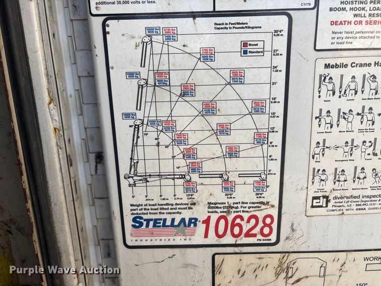 image for item ET8615 2011 Ford F750 Super Duty XL utility / service truck