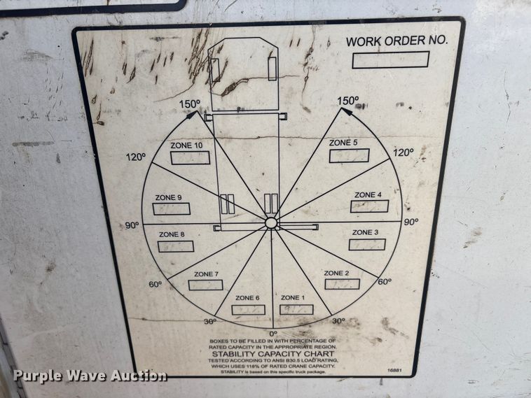 image for item ET8615 2011 Ford F750 Super Duty XL utility / service truck
