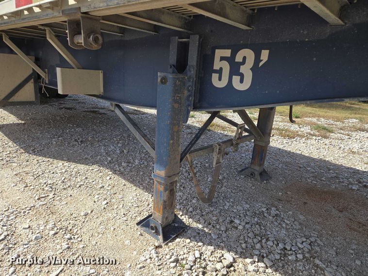 image for item EU3997 2010 Utility Trailers flatbed trailer