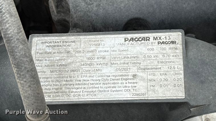 image for item EU5193 2022 Kenworth T680 semi truck