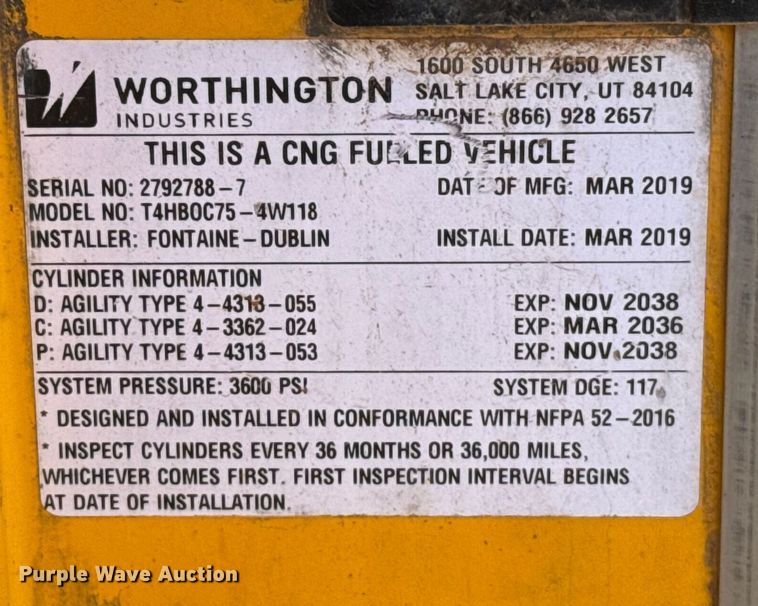 image for item EU5362 2020 Volvo VNL semi truck