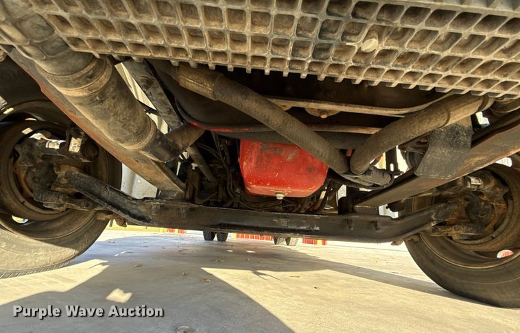 image for item EU5389 2008 Freightliner Business Class M2 Crew Cab flatbed truck