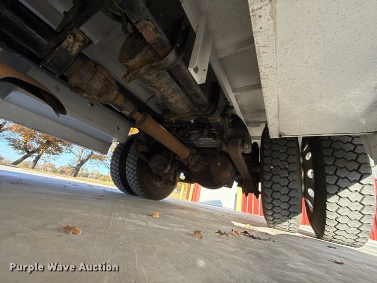 image for item EU5389 2008 Freightliner Business Class M2 Crew Cab flatbed truck