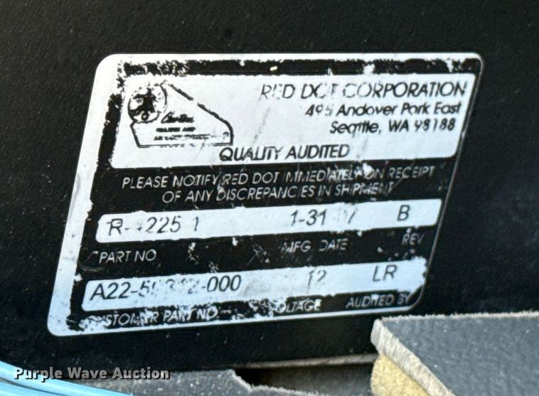 image for item EU5389 2008 Freightliner Business Class M2 Crew Cab flatbed truck