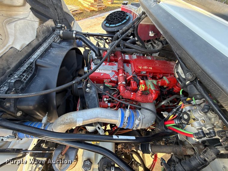 image for item EU5389 2008 Freightliner Business Class M2 Crew Cab flatbed truck