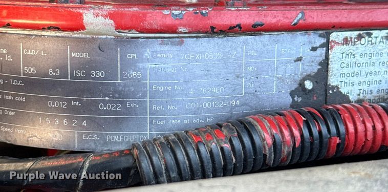 image for item EU5389 2008 Freightliner Business Class M2 Crew Cab flatbed truck