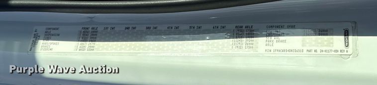 image for item EU5389 2008 Freightliner Business Class M2 Crew Cab flatbed truck