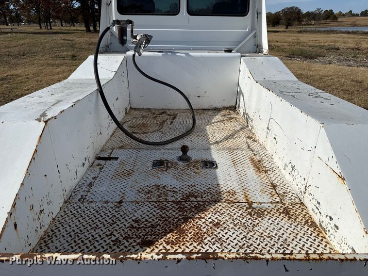 image for item EU5392 1996 Freightliner FL50 Crew Cab flatbed truck