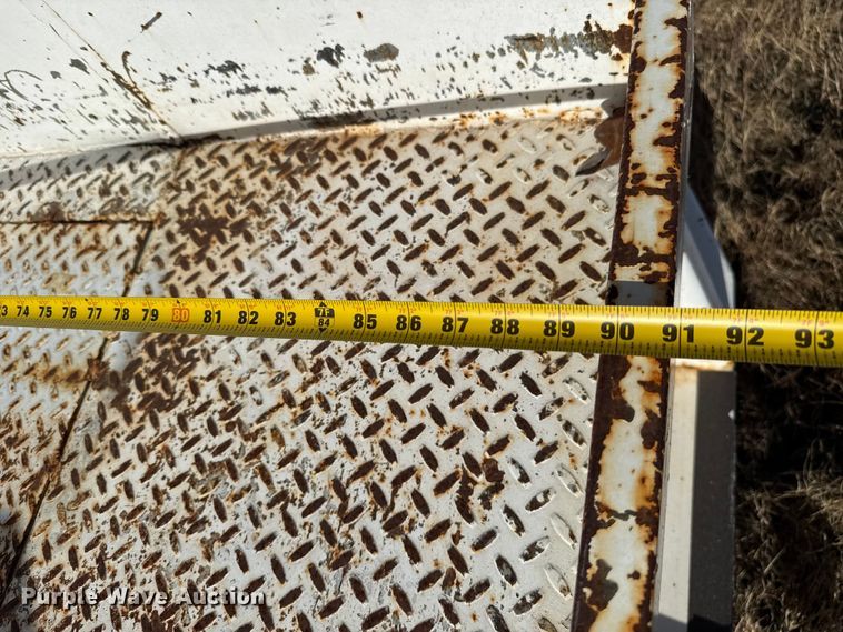 image for item EU5392 1996 Freightliner FL50 Crew Cab flatbed truck