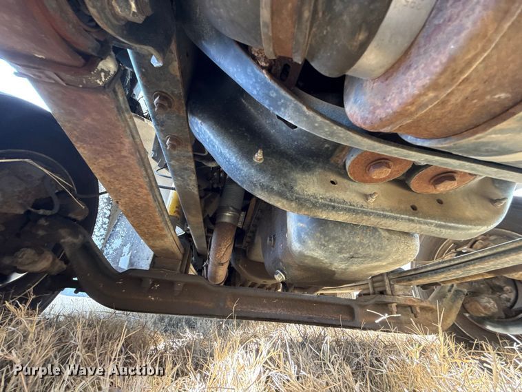 image for item EU5392 1996 Freightliner FL50 Crew Cab flatbed truck