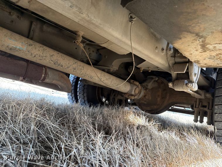 image for item EU5392 1996 Freightliner FL50 Crew Cab flatbed truck