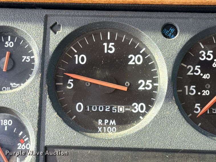 image for item EU5392 1996 Freightliner FL50 Crew Cab flatbed truck