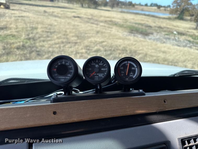 image for item EU5392 1996 Freightliner FL50 Crew Cab flatbed truck