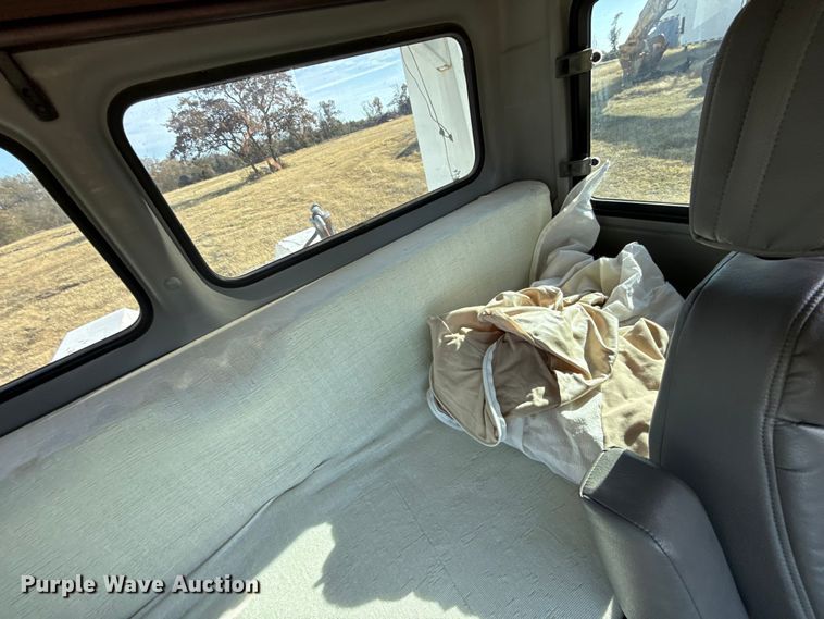 image for item EU5392 1996 Freightliner FL50 Crew Cab flatbed truck