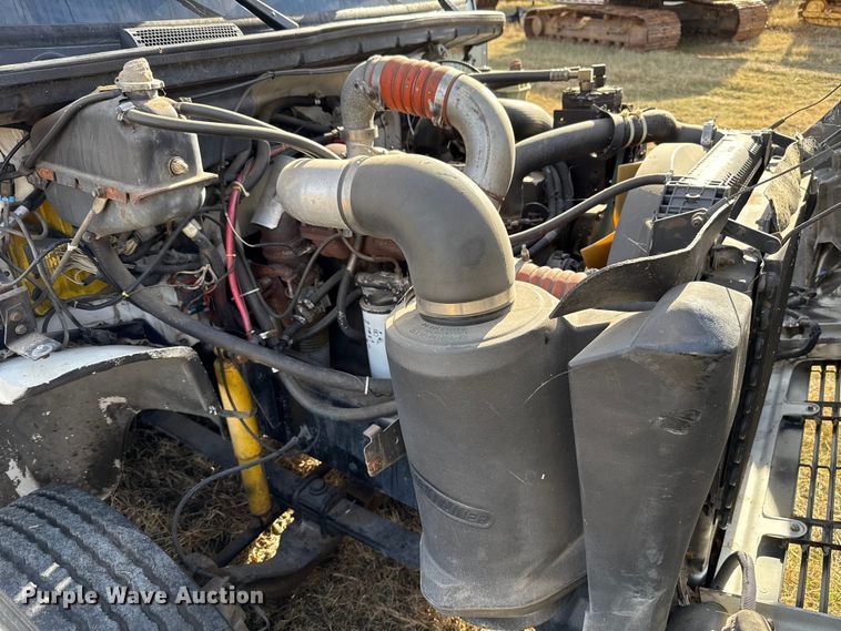 image for item EU5392 1996 Freightliner FL50 Crew Cab flatbed truck