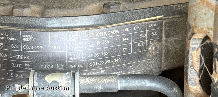 image for item EU5392 1996 Freightliner FL50 Crew Cab flatbed truck