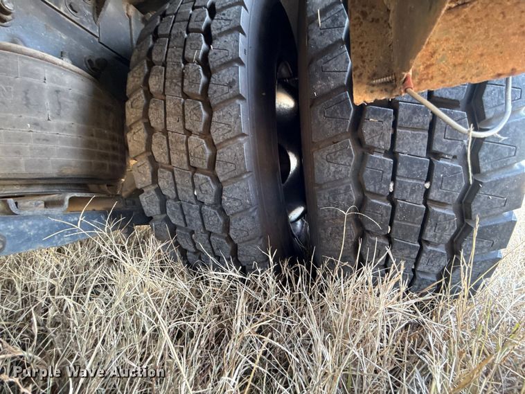 image for item EU5392 1996 Freightliner FL50 Crew Cab flatbed truck