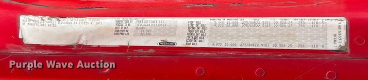 image for item EV2523 2005 Freightliner Columbia semi truck