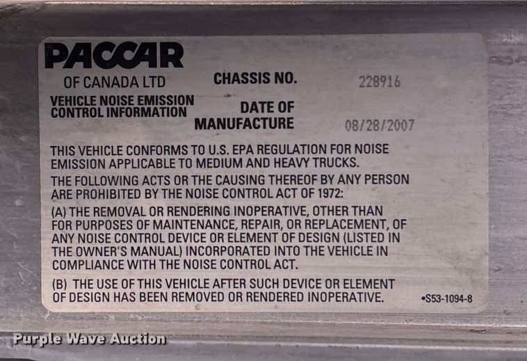 image for item EV3226 2008 Kenworth T300 hook lift truck