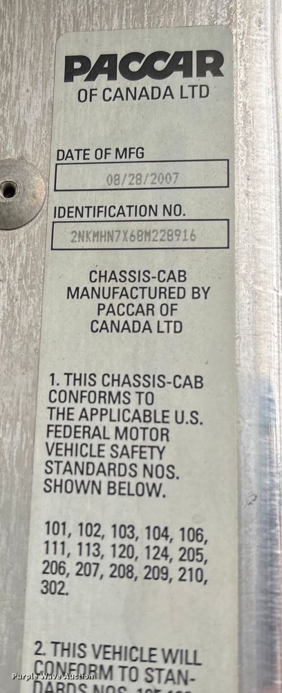 image for item EV3226 2008 Kenworth T300 hook lift truck