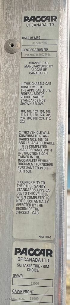 image for item EV3226 2008 Kenworth T300 hook lift truck