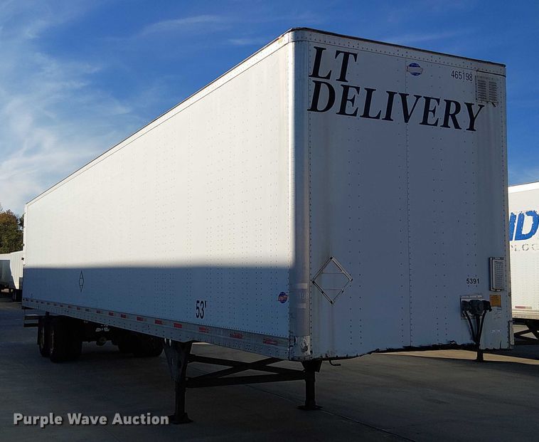 image for item FB4511 2007 Utility dry van trailer