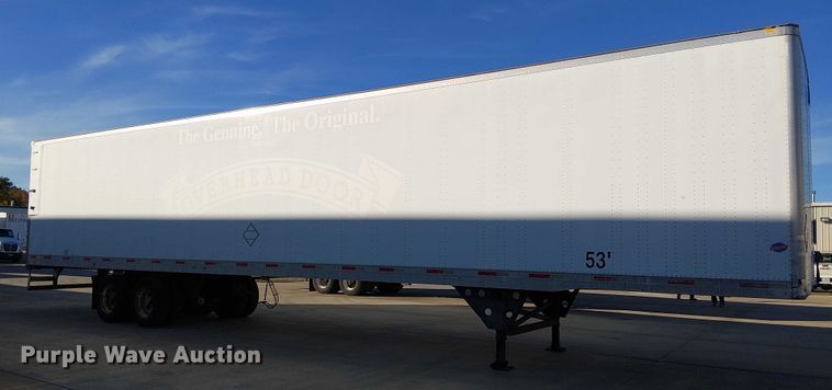 image for item FB4511 2007 Utility dry van trailer