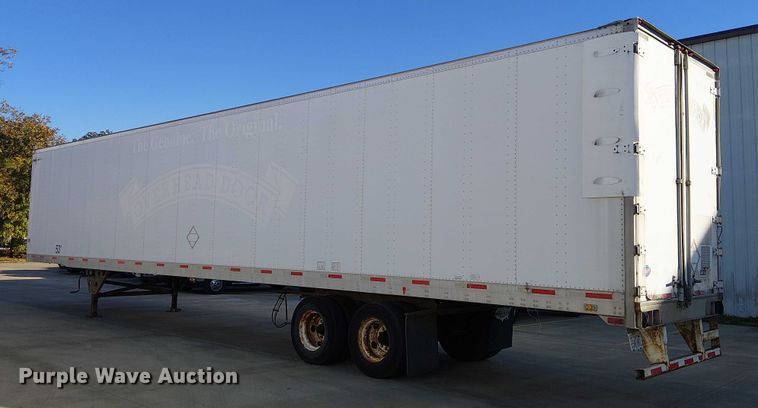 image for item FB4511 2007 Utility dry van trailer