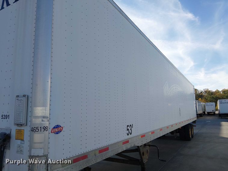 image for item FB4511 2007 Utility dry van trailer