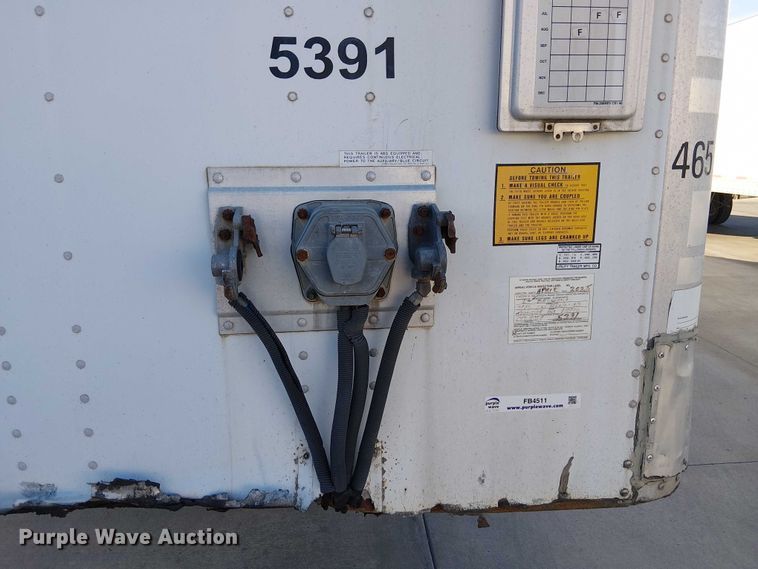 image for item FB4511 2007 Utility dry van trailer