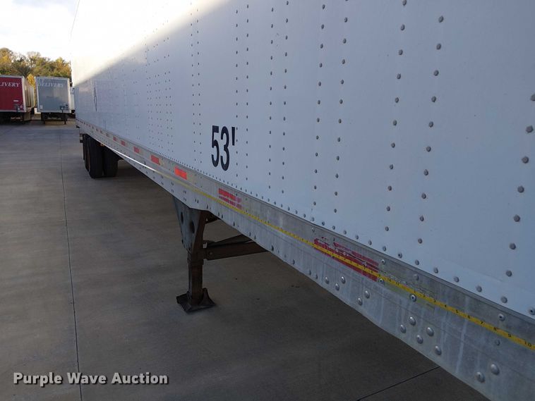 image for item FB4511 2007 Utility dry van trailer