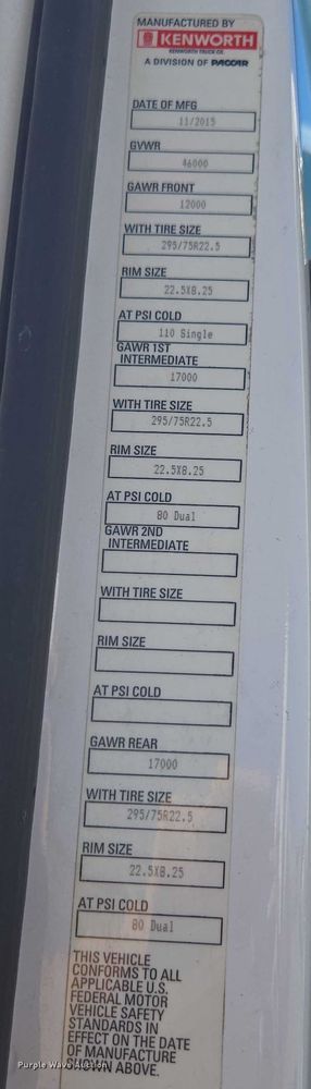 image for item FB9413 2016 Kenworth T880 semi truck