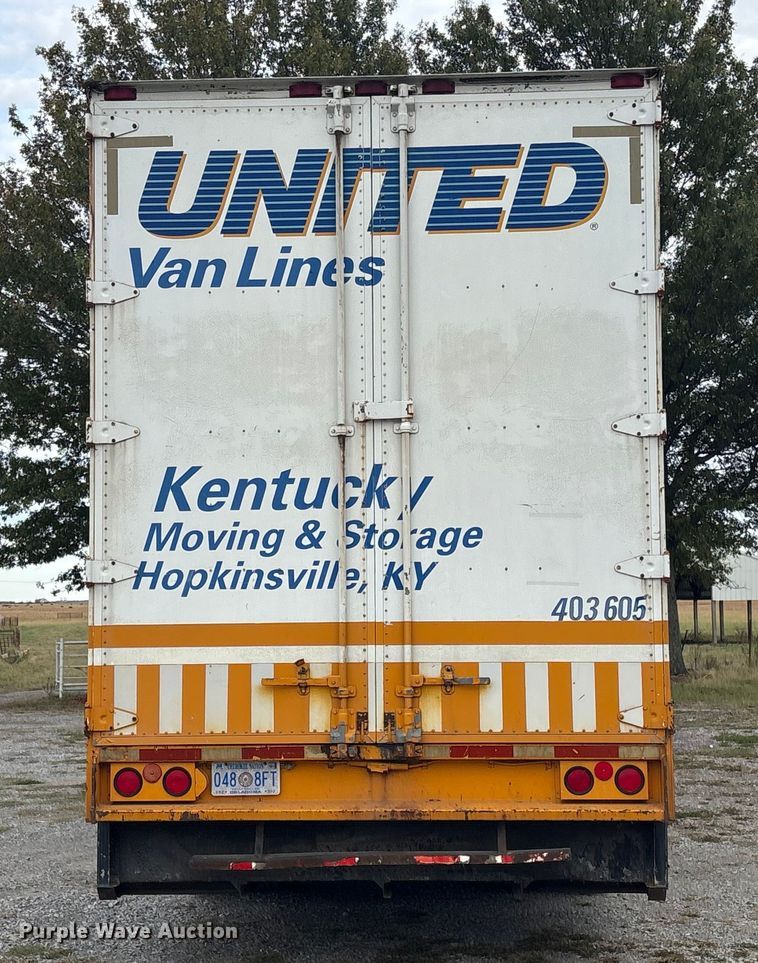 image for item FI0022 1993 Kentucky Electronics Trailer dry van trailer