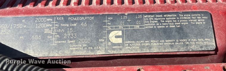 image for item FI0031 2009 Kenworth W900 semi truck