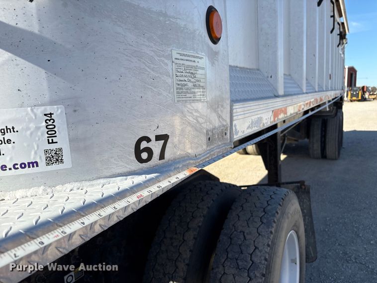 image for item FI0034 2004 Trail King Ind., Inc. TI-Brook Afrmo 30 end dump trailer