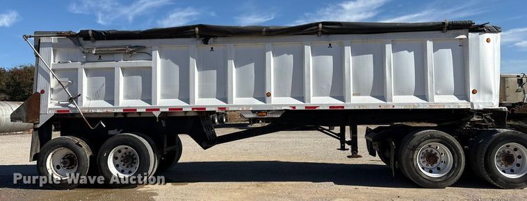 image for item FI0035 2004 Trail King Ind., Inc. T1-Brook Afrmo 30 end dump trailer