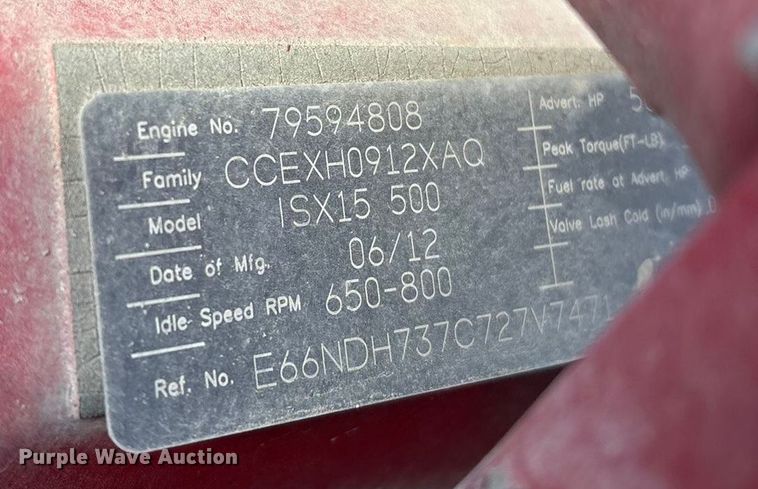 image for item FI0036 2013 Kenworth W900 semi truck