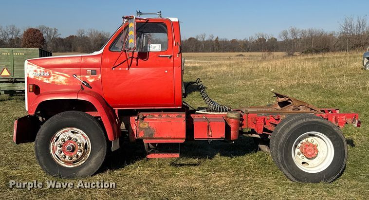 image for item FK0587 1982 GMC Top Kick semi truck