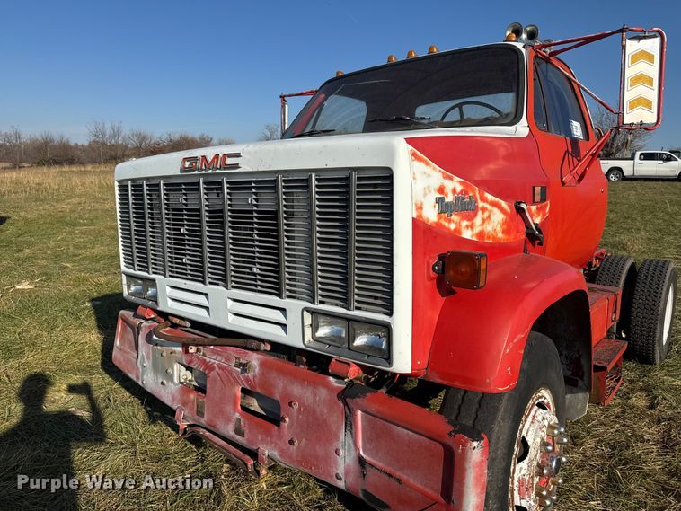 image for item FK0587 1982 GMC Top Kick semi truck
