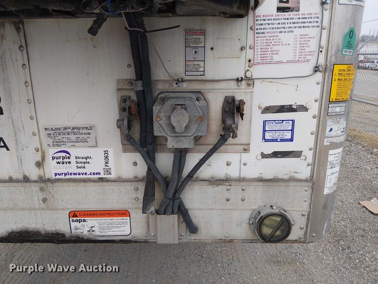 image for item FK0635 2018 Utility VS2RA refrigerated van trailer