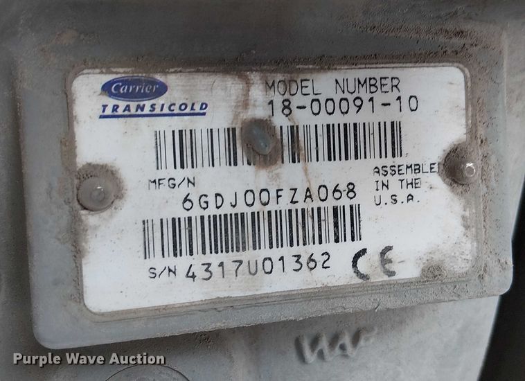 image for item FK0635 2018 Utility VS2RA refrigerated van trailer