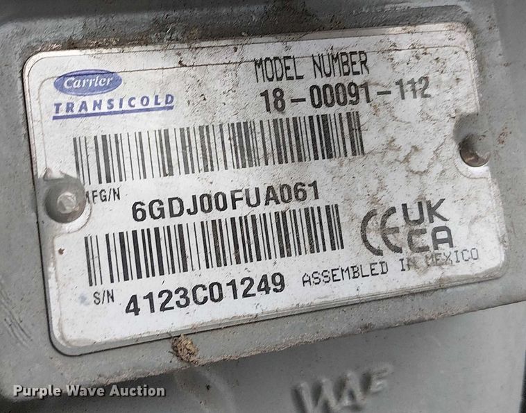 image for item FK0637 2019 Utility VS2RA refrigerated van trailer