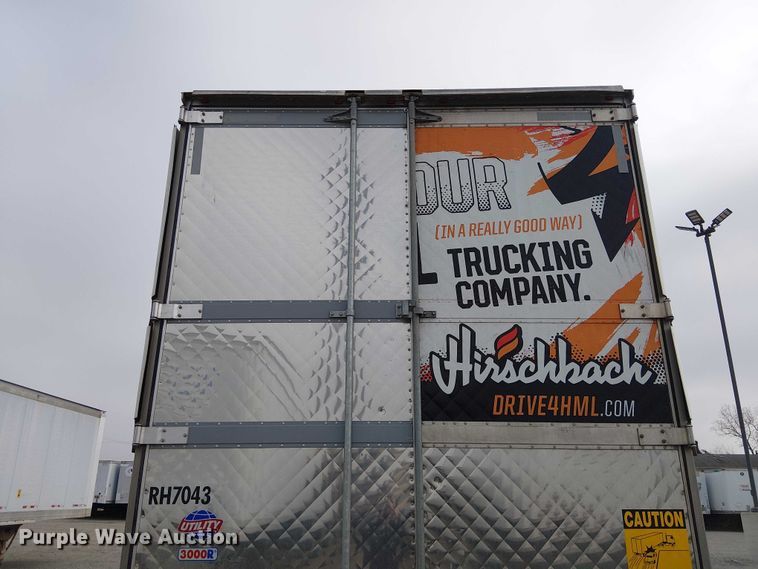 image for item FK0639 2016 Utility VS2RA refrigerated van trailer