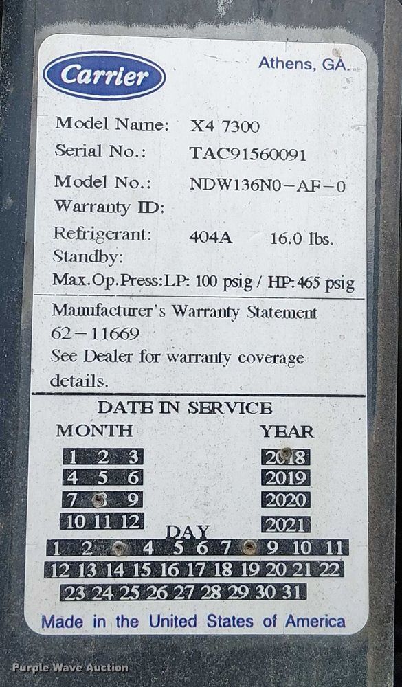image for item FK0642 2019 Utility VS2RA refrigerated van trailer