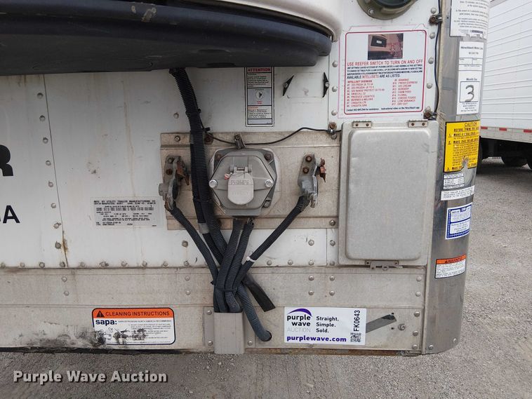 image for item FK0643 2018 Utility VS2RA refrigerated van trailer
