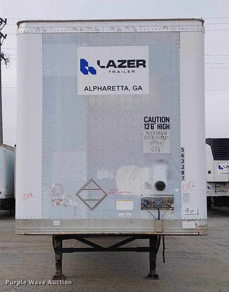 image for item FK0645 1999 Pines dry van trailer